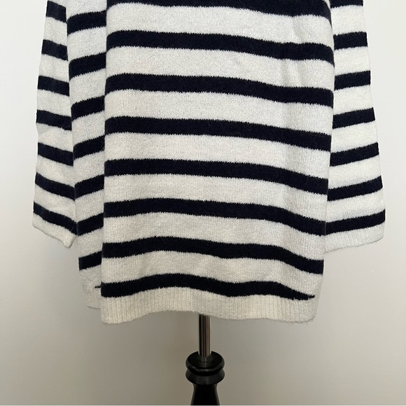 NWT Ellos blue and white striped sweater - Picture 10 of 13